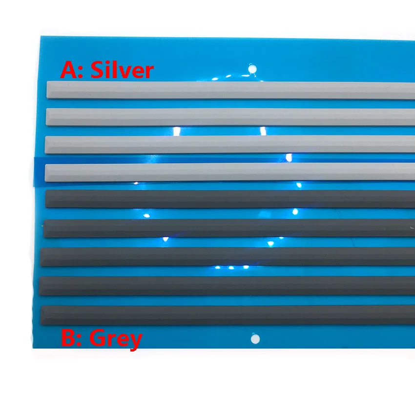 HP용 노트북 고무 패드, 양면 테이프 고무 발이 있는 하부 커버 발 패드, X360 15-BP TPN-W127, 280mm x 6mm x 2mm, 1-2 개