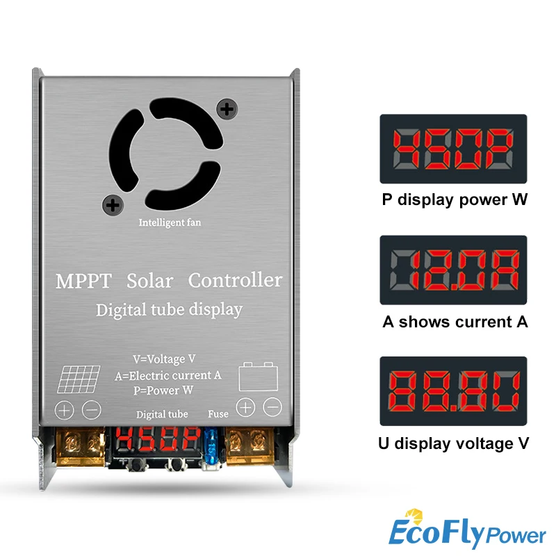 

24V 36V 48V 60V 72V MPPT Solar Booster Controller 450W Charger Step-up Charging for Lead-acid Gel LiFePO4 Lithium Battery