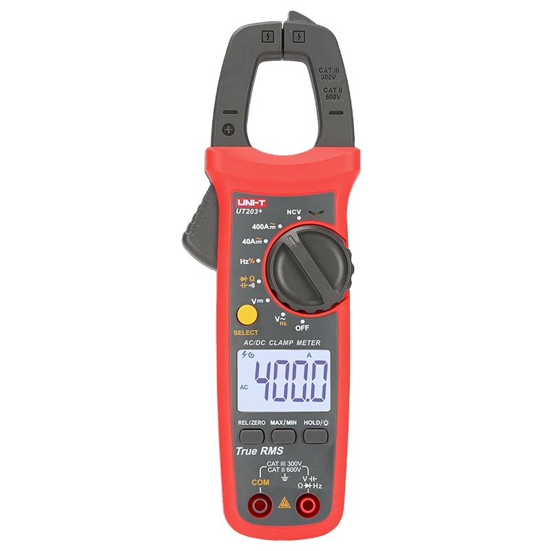 

UNI-T UT203+ Handheld Clamp Multimeter Digital Clamp Meter AC and DC professional digital multimeters