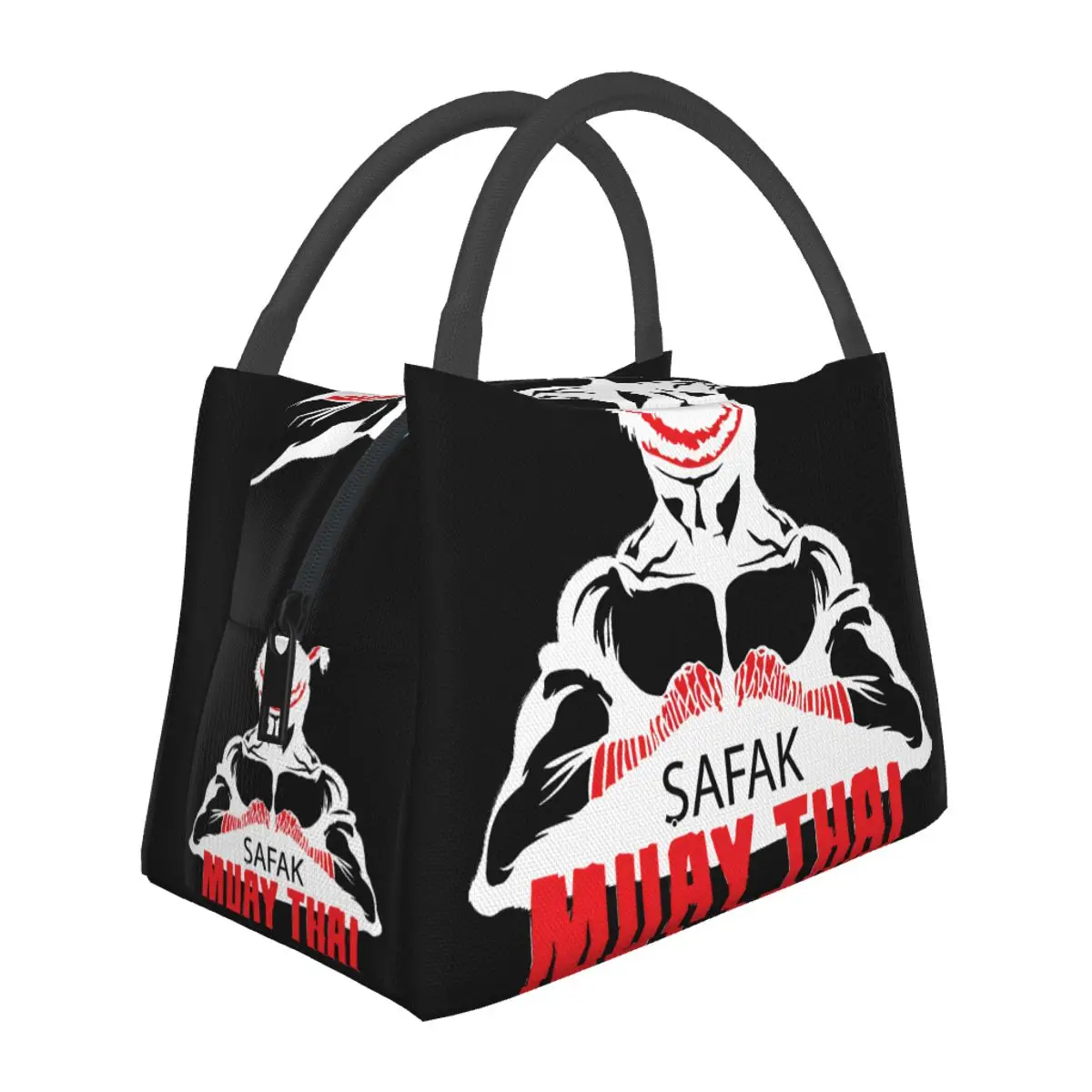 Muay Thai Logo Portable insulation bag for Cooler Thermal Food Office Pinic Container