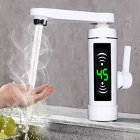 Robinet d'eau chaude électrique, Type de chauffage instantané, cuisine chaude et froide, petit trésor de cuisine, chaleur rapide en trois secondes 4
