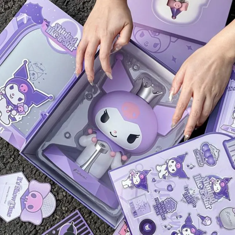 クロミ フィギュア Kuromi スピーカー　Bluetooth Sanrio-Bluetoothスピーカー,kuromiキャラクター,デスクトップの
