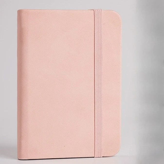 Compact Portable PU Leather Notepad - Mini Writing and Memo Diary Book