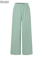 ZANZEA Elegant Office Lady Blazer Suits Women Classy Tied Waist Top and Pant 2pcs Outfit Streetwear Trend Commute Pant Sets 2025 - Image 5