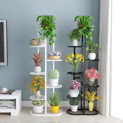 Jardinière d'extérieur 1 pièce, organisateur d'étagères à plantes en fer, support de plantes en Pot de fleurs, support de plusieurs pots de fleurs, étagère en fer 