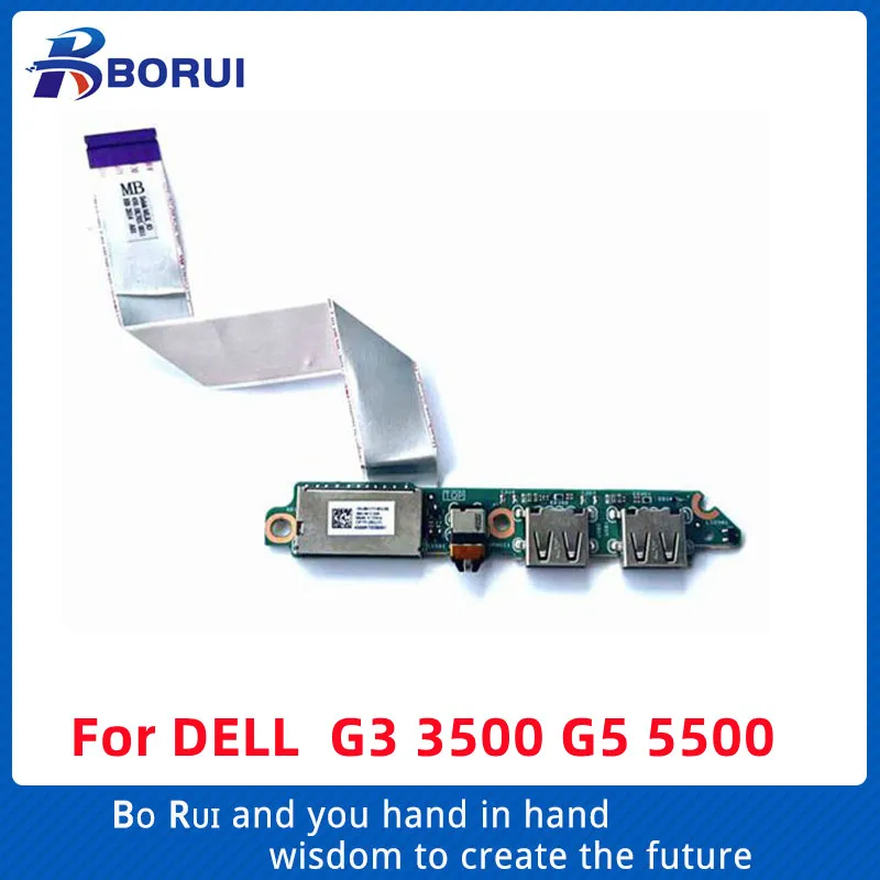 

Original Free Shipping For DELL G3 15 3500 G5 5500 Series USB Audio Board SD Card Reader Board DP/N 09D1Y5 4550K702B01 CN-09D1Y5