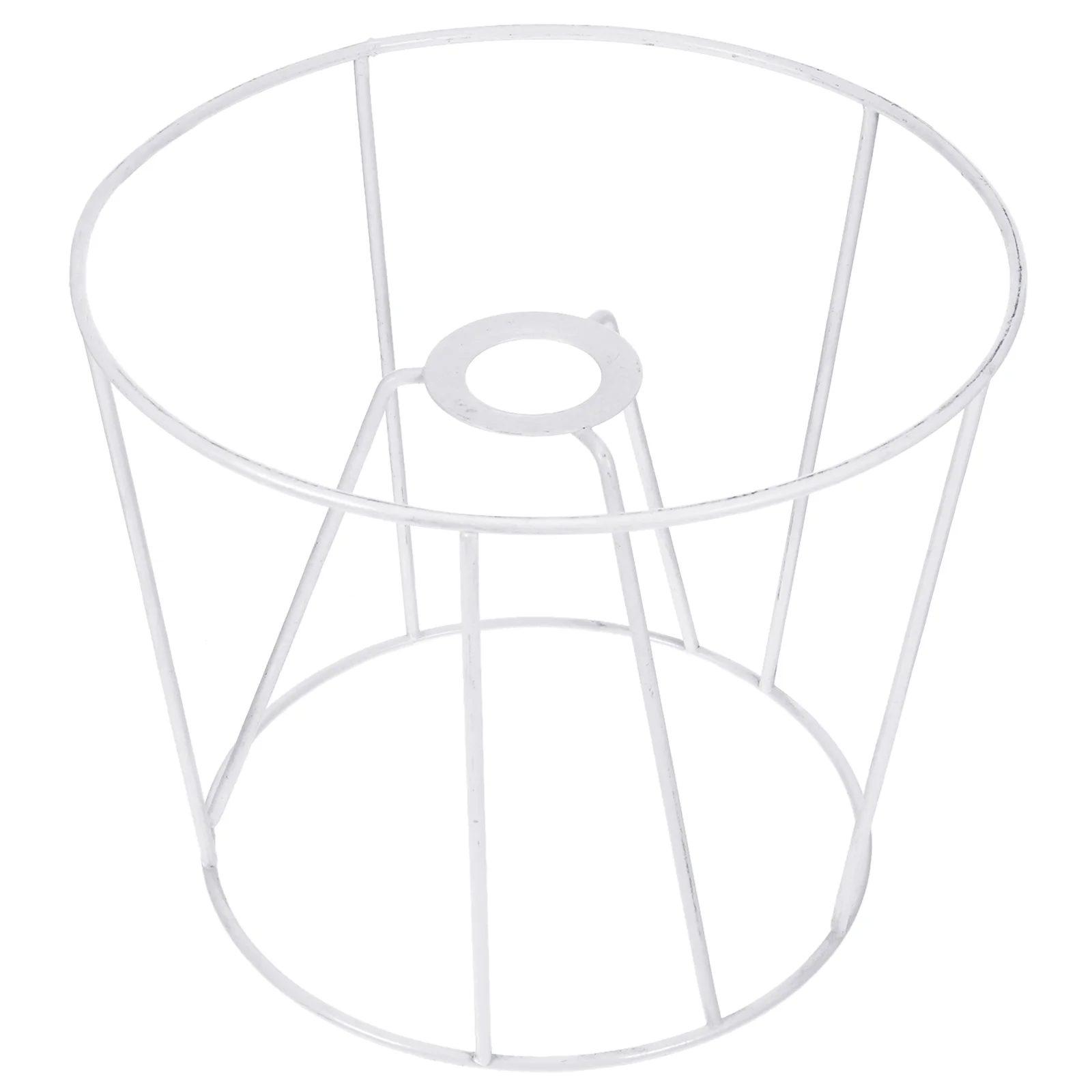 

Homemade Lampshade Frame Wire Bulb Guard Chandelier Bracket DIY Supply Light Cage Fix Ring Ceiling