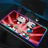 Mousepads Gaming MousePad LED Table Cuphead Pads Backlit Rubber Desktop XXL RGB Desk  Micro USB 6