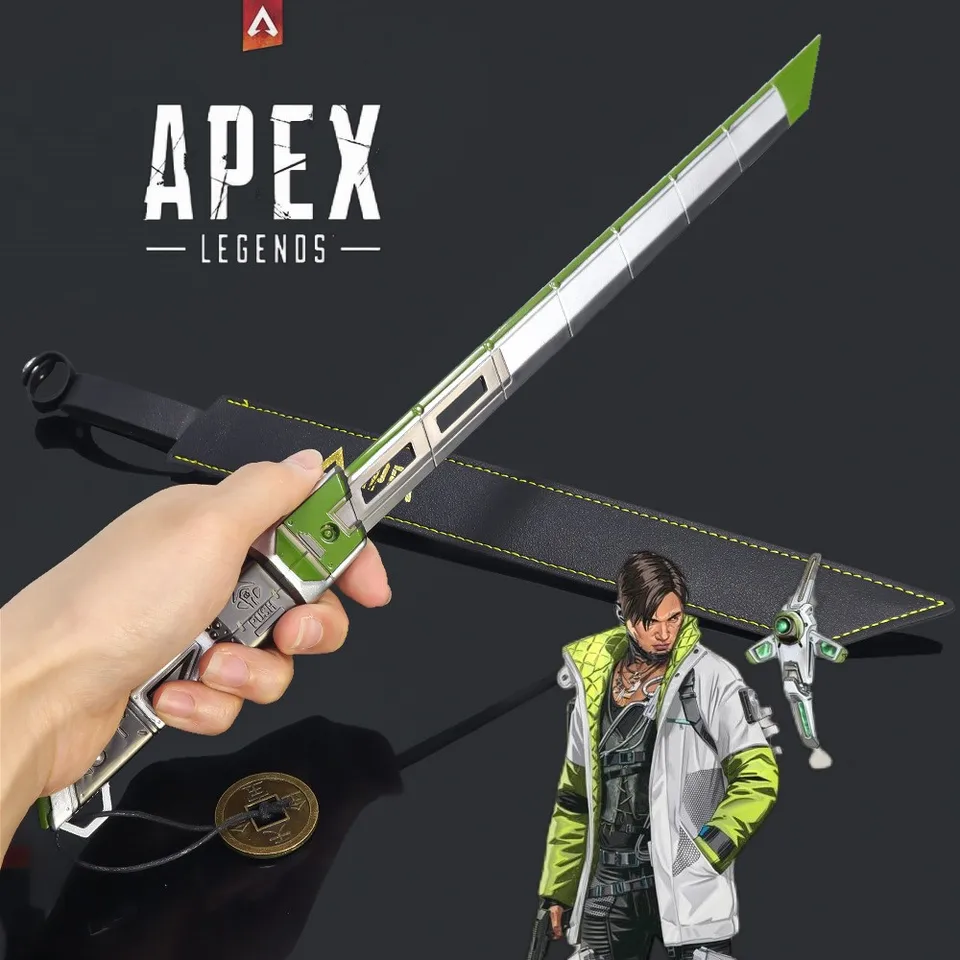 Apex Legends Heirloom Crypto Heirloom Biwon Blade Luminous Game Keychain  Weapon Model Knife Katana Sword Samurai Toys for Boys - AliExpress