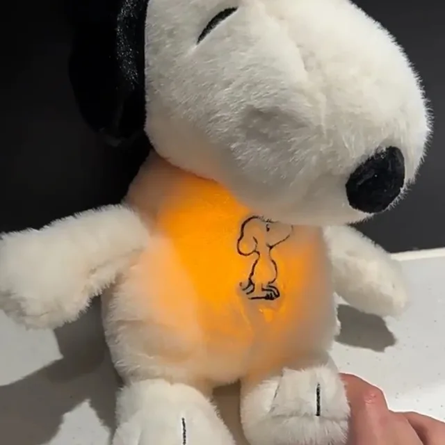 Peluche Snoopy Luminoso y Respirable 4