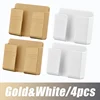 Gold-white 4pcs