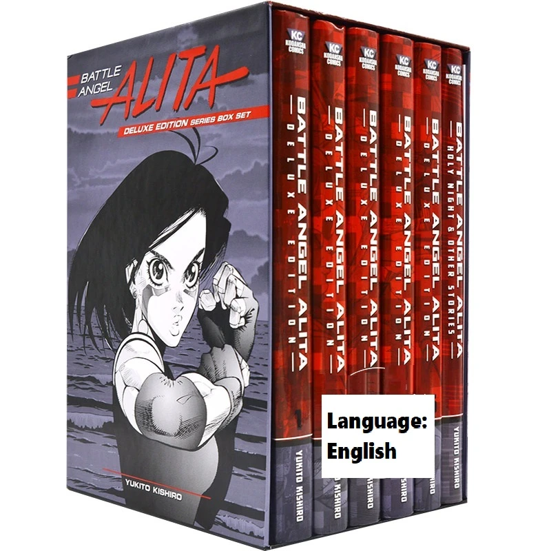 Battle Angel Alita Manga | Manga English Box Set | Anime Manga English |  Manga Box Books - Comics & Graphic Novels - Aliexpress