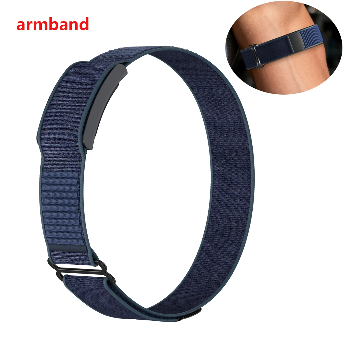 Adjustable Breathable Nylon Fitness Tracker Armbands - Replacement Strap