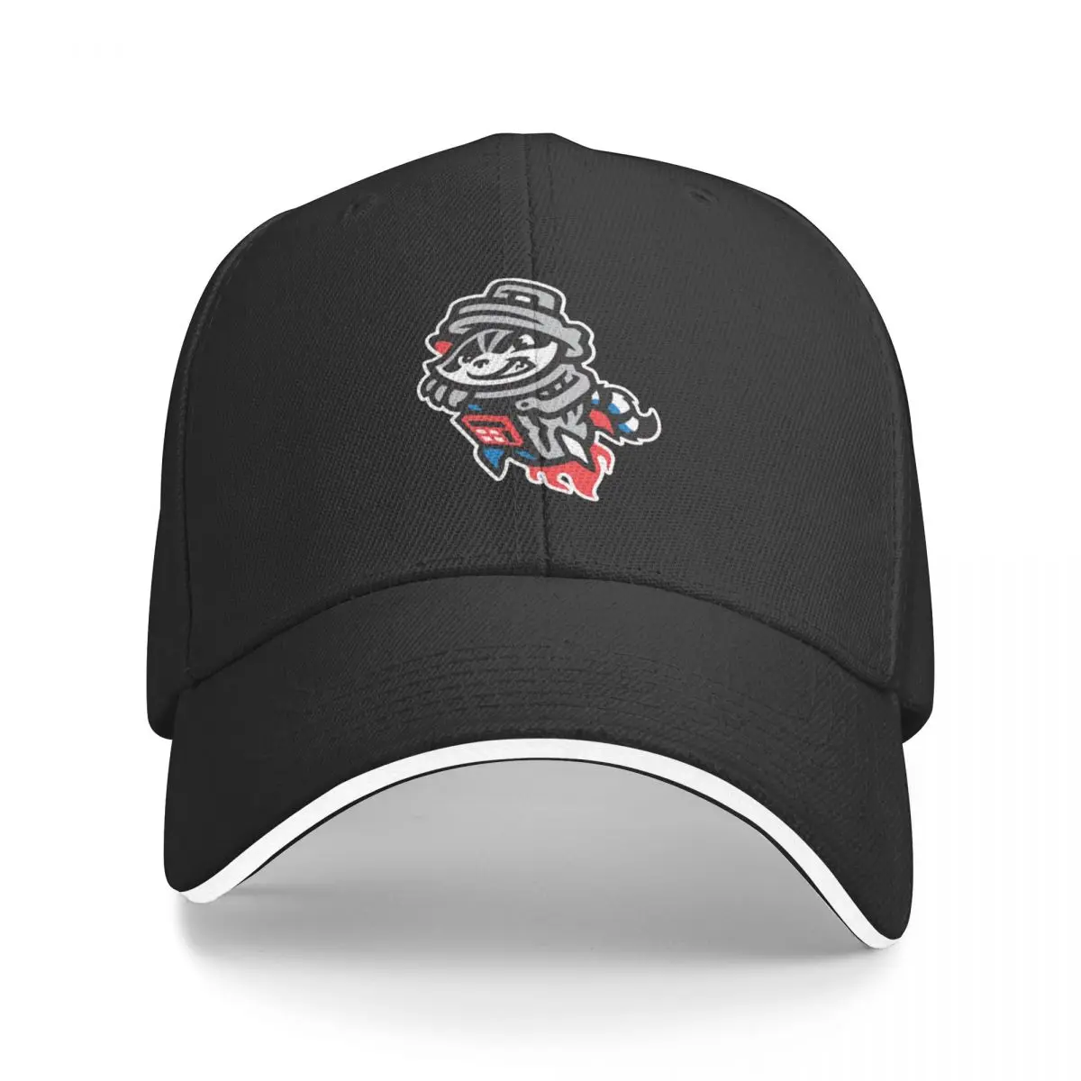 

Rocket City Trash Pandas [A]_[White] Baseball Cap funny hat Rugby Female Men's