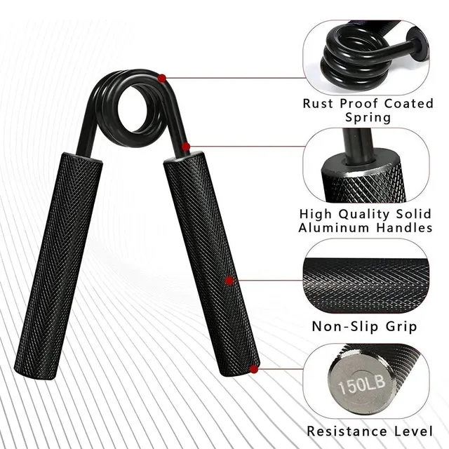 WOSWEIR-50-350LBS Gym Fitness Alloy Hand Grip Men Adjustable Finger Heavy Exerciser Strength Muscle for Recovery Gripper Trainer 4