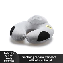 Descanso cervical do algodão da memória em forma de u mais confortável pode ser removido e lavado