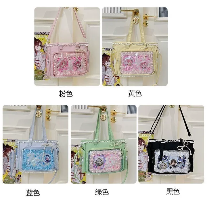 Ballet Girl Large Appetite Itabag Japanese Two-Dimension Single Shoulder Crossbody Bag Gift For Friends Women'S Handbag S1d4aa2c0cb7b49289680e2e034a2252dJ