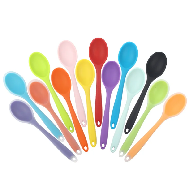 Silicone Rice Spoon Integrated Multicolor Kitchen Cooking Tool