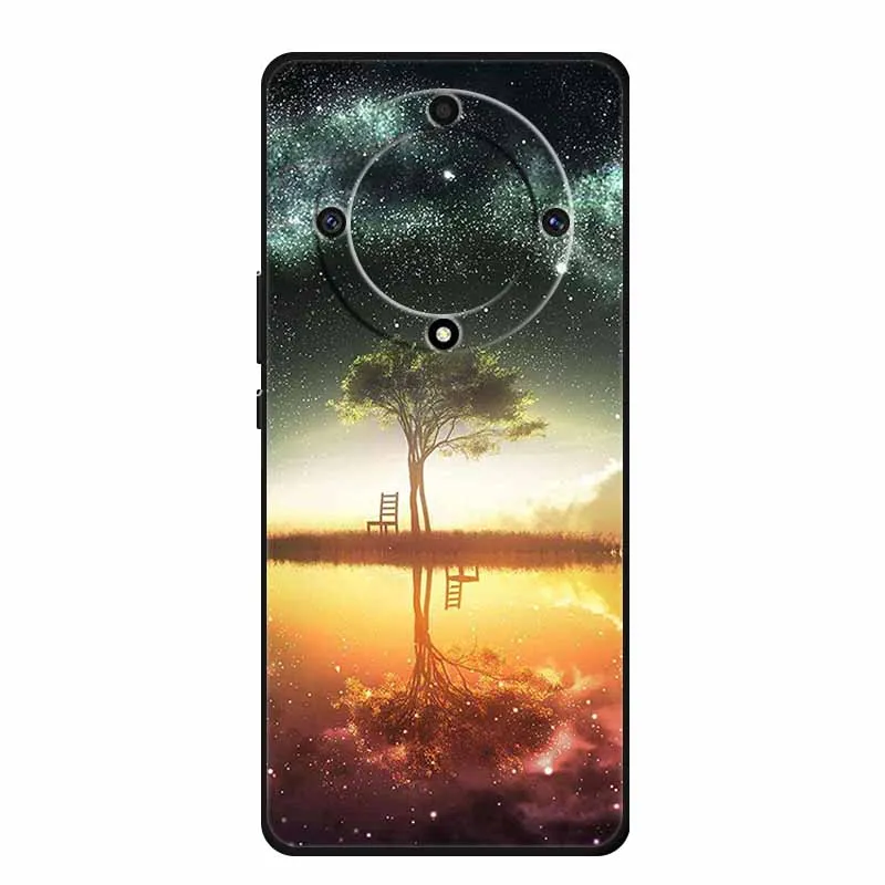 Cat Design Soft TPU Silicone Phone Case