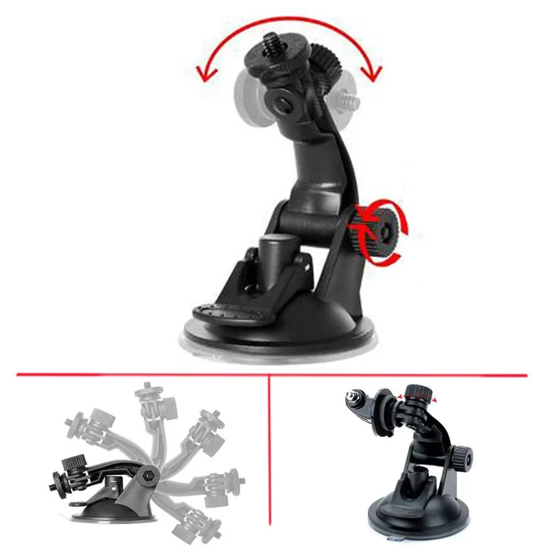 Universal Suction Cup Car Mount Dash Camera Holder Stand