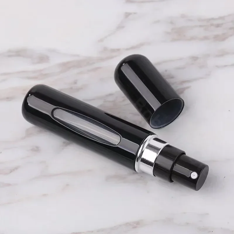 Spray Bottle Perfume Atomizer Mini Perfume Atomizer Refillable Spray Bottle 10PCS 5ml Mini Empty Refillable Spray Bottle Perfume Atomizer Portable Liquid Container for Cosmetics Traveling Aluminum Spray