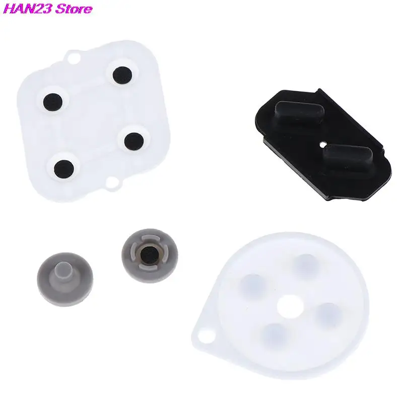 Alta Qualità 5 Pz/Set Controller Gamepad Cuscinetti In Gomma Conduttiva Pulsante Pad Keypad Sostituzione Per Snes