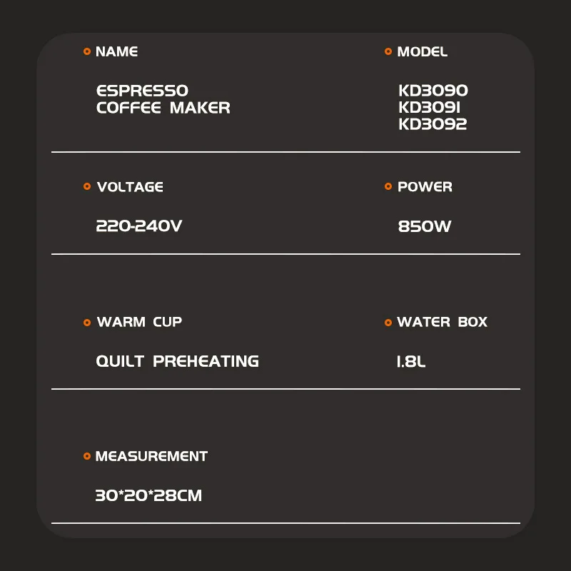 Small Home Espresso Machine Semi-automatic Steam Milk Coffee Machine Entry-level Coffee Machine Suitable for Beginners 4