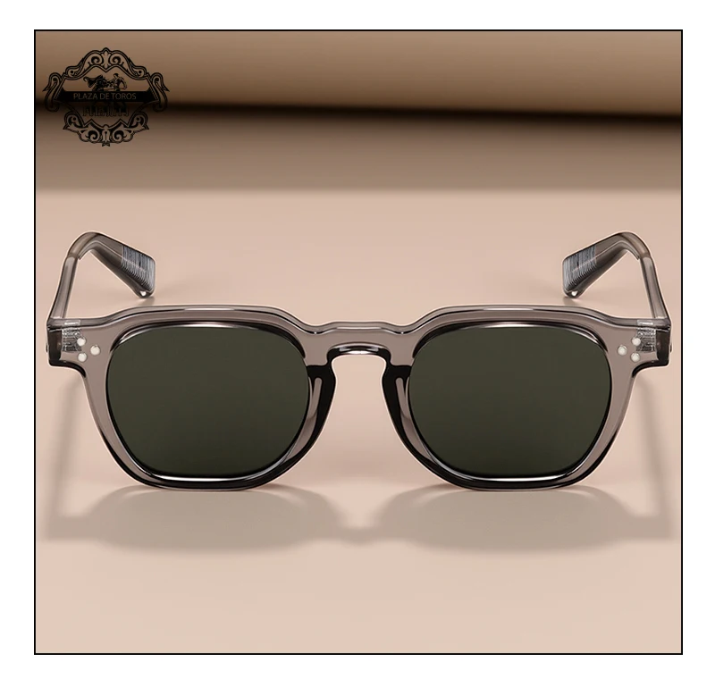 Retro Polygon Sunglasses - Womens TR90 Frame Polarized UV400 Summer Shades