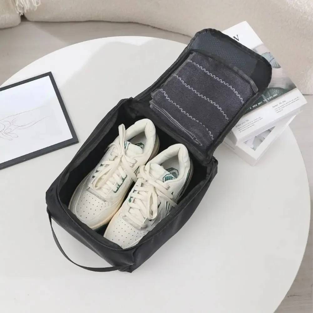 Multifunction Shoe Storage Bags Large Capacity Foldable Waterproof Sneaker Bag Breathable Lightweight Handheld Shoe Bag Travel
