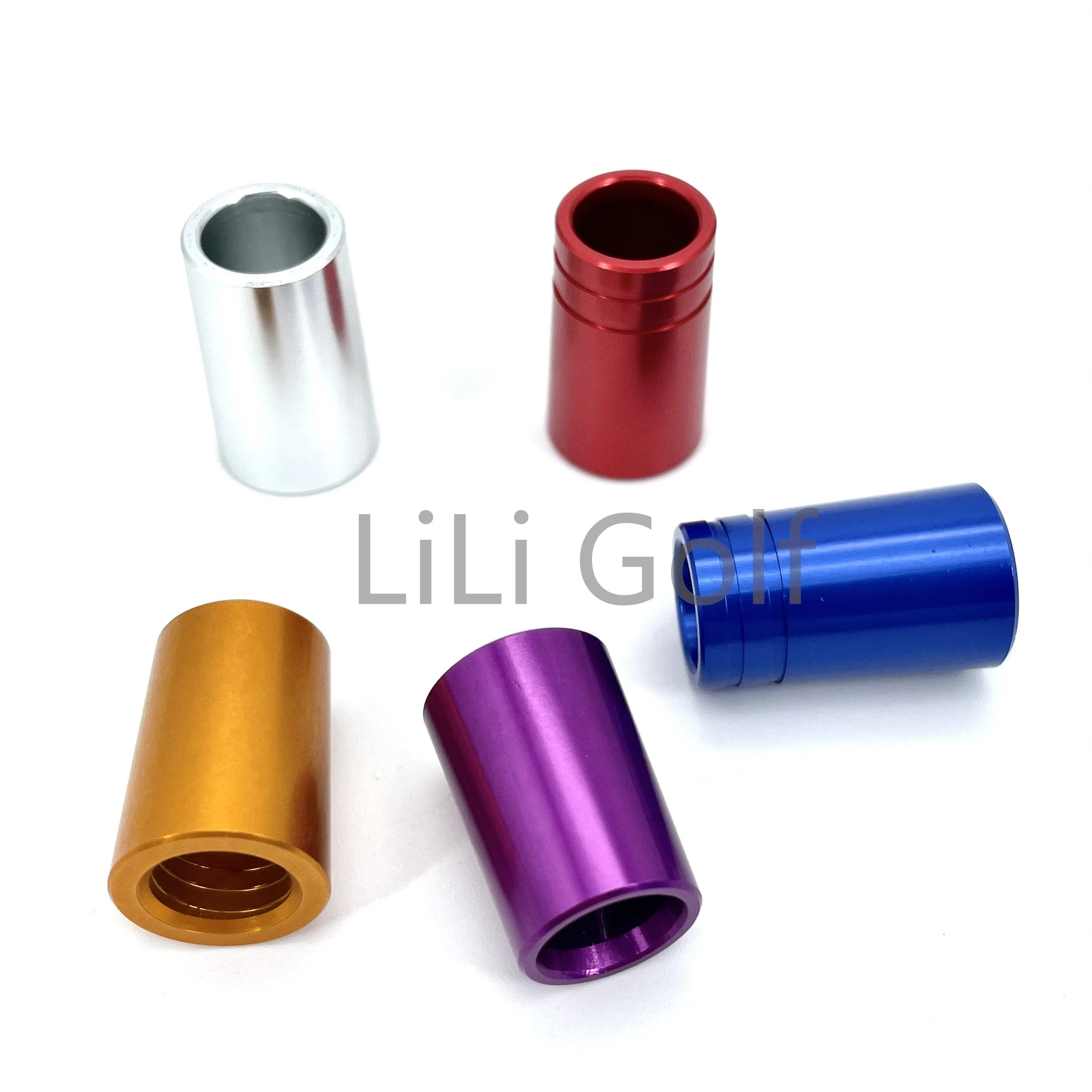10pc/set golf club Ferrules aluminum sleeve Ferrules driver shaft ball connection aluminum ring high quality golf accessories