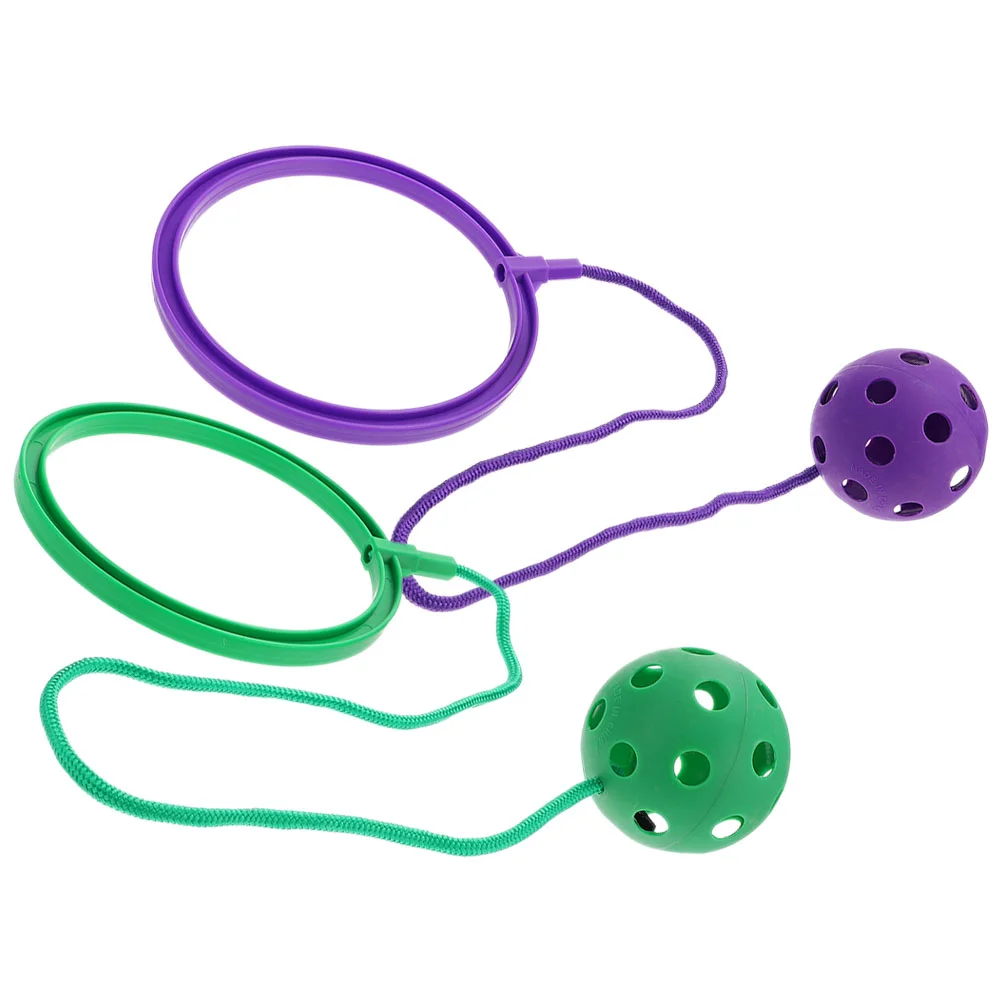 

2 Pcs Kids Toys Children's Bouncing Ball Jump Ankle Skipping Jumping for Fitness
