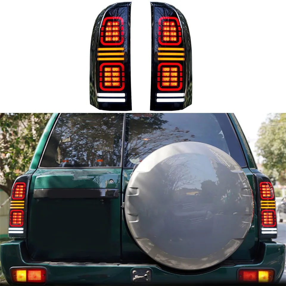 Auto Montage Rücklicht hinten Blinker Bremsleuchte für Nissan Patrol Y61 Gu  2012 2022 2011-2014 - AliExpress