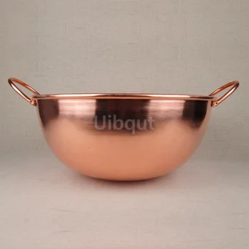 Deep Copper Soup Pot 1