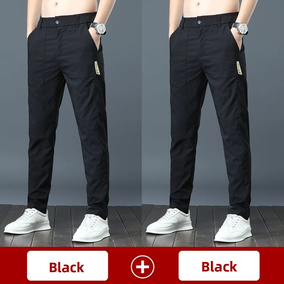 [two-pack 9006] black + black