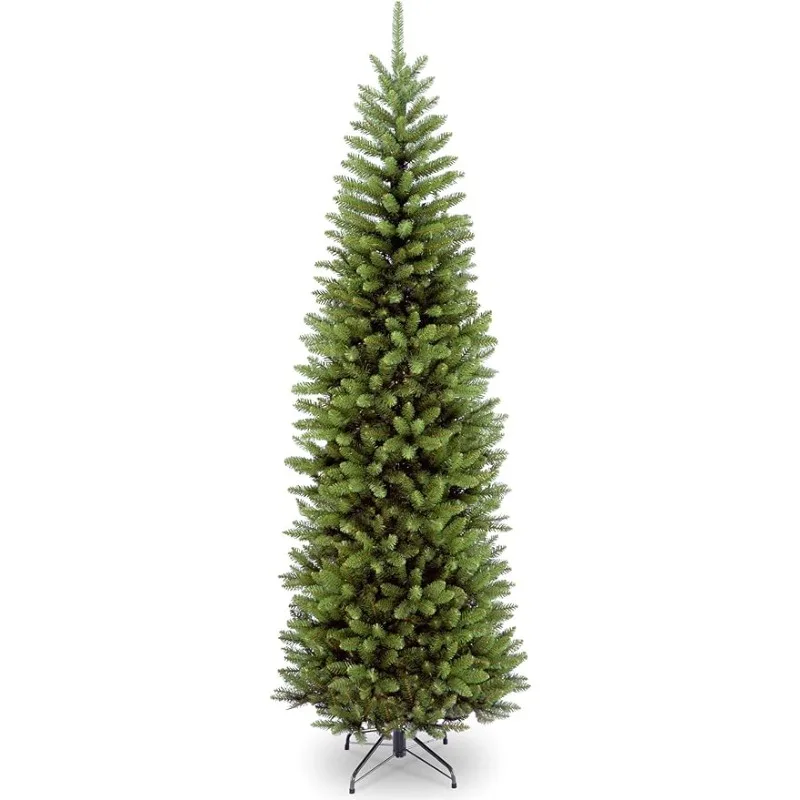 

National Tree Company Artificial Slim Christmas Tree, Green, Kingswood Fir, Includes Stand, 7.5 Feet