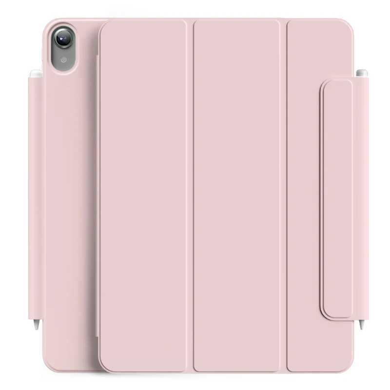 Powerful Magnetic Attachment Slim Trifold Stand Case