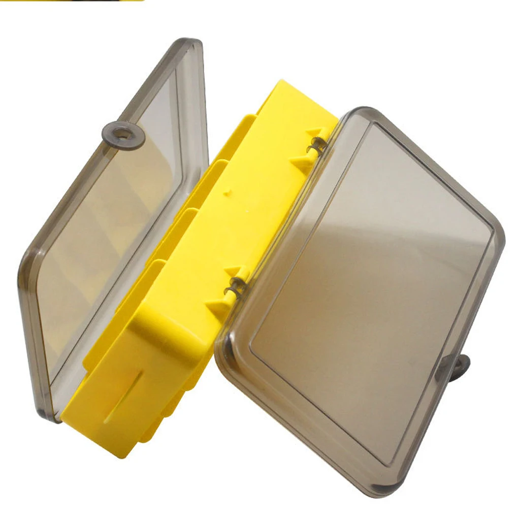

ABS Fishing Tool Storage Box Solid Color Bait Lure Case Organizer