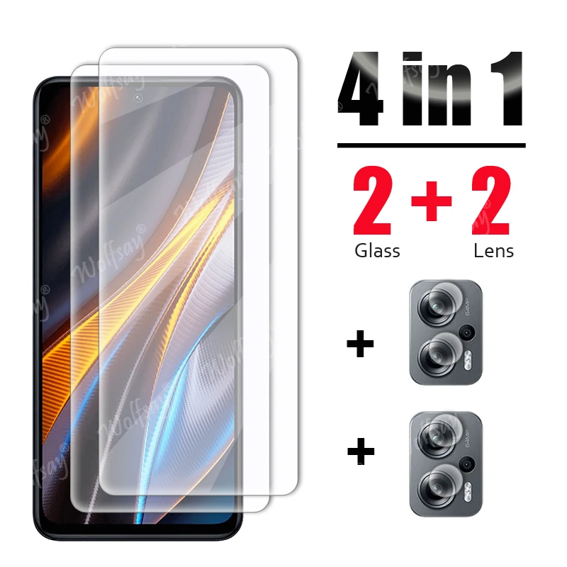 Per Xiaomi Poco X4 Gt Glass Per Poco X4 Gt F4 Gt X4 M4 Pro X3 M3 M5 M5S Schermo In Vetro Temperato Proteggi La Pellicola Dell'Obiettivo Poco X4 Gt Gla