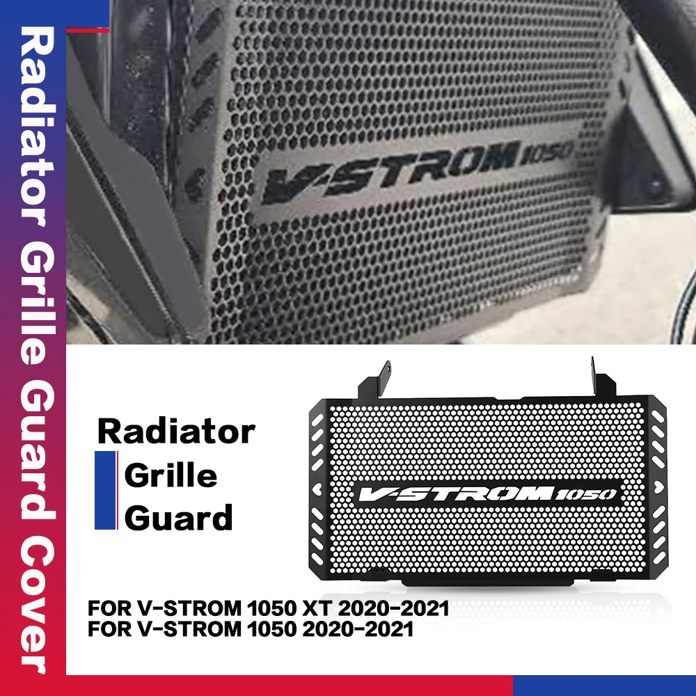 

Motorcycle Tool Accessories Aluminium Radiator Guard Protector Grille Cover For Suzuki V-STROM1050 V-strom 1050 XT 2020 2021