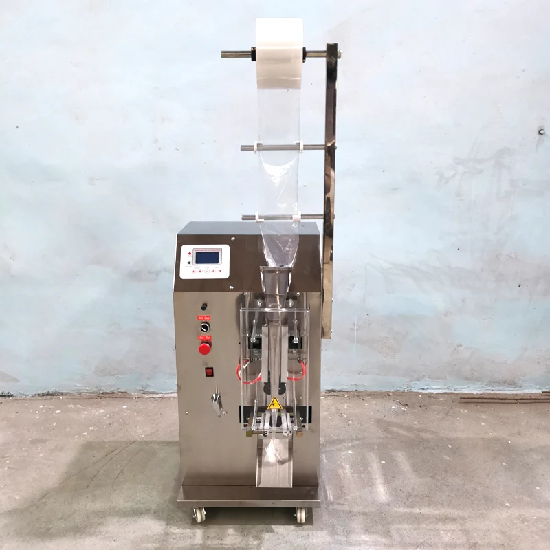 Electric Liquid Packing Machine Water Soy Sauce Vinegar Milk Self-Suction Filling Sealing Packaging Machine