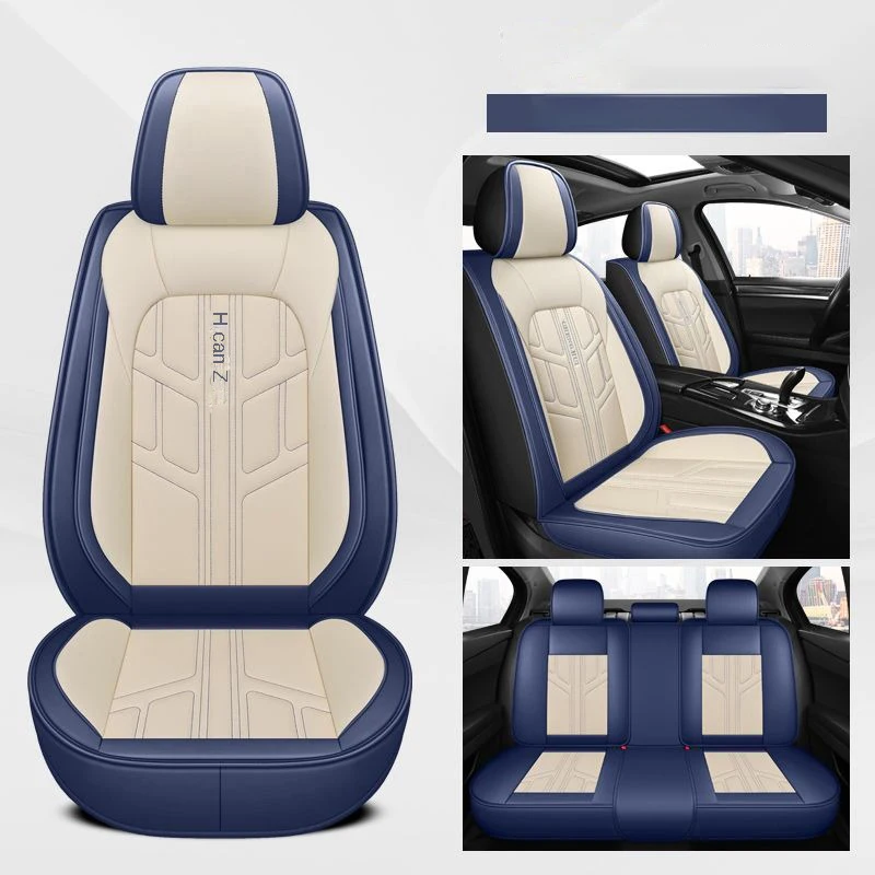 

YUCKJU Car Seat Cover Leather For Peugeot All Model 4008 RCZ 308 508 407 206 207 301 5008 3008 2008 408 307 607 Auto Accessories