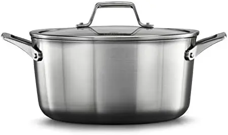 

Stainless Steel Cookware, 6-Quart Stockpot with Cover
