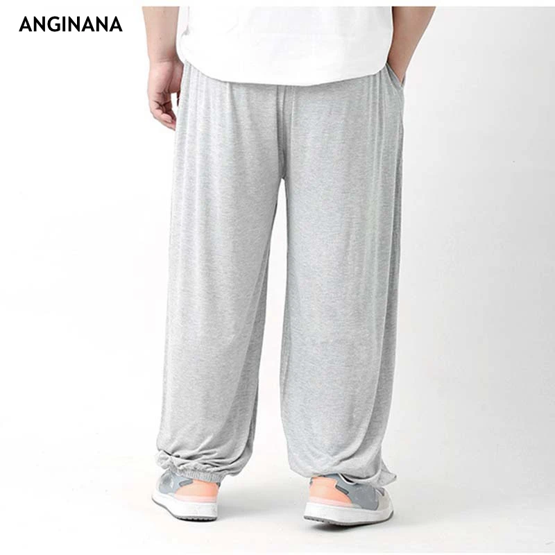Summer Plus Size 12XL 180KG Men's Pants Pocket Large 6xl 8xl 10xl Loose Big Elastic Sports Blue Grey Pants 50 52 5
