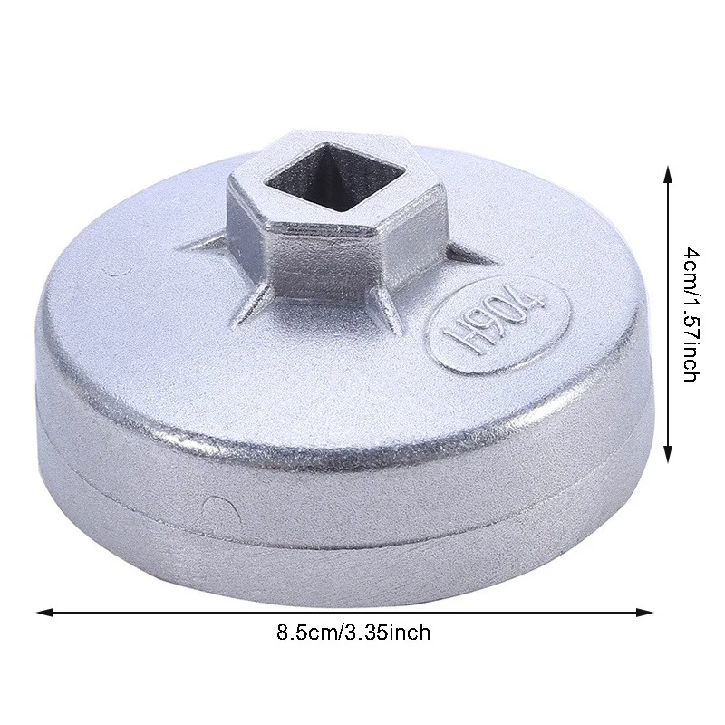1 Stück Ölfilterschlüsselkappe Steckschlüssel Antrieb 901 902 903 904 Ölfilter Entfernungswerkzeug Maschinenfilter Handwerkzeug 65/67 mm 74 mm 79 mm – Detail 11