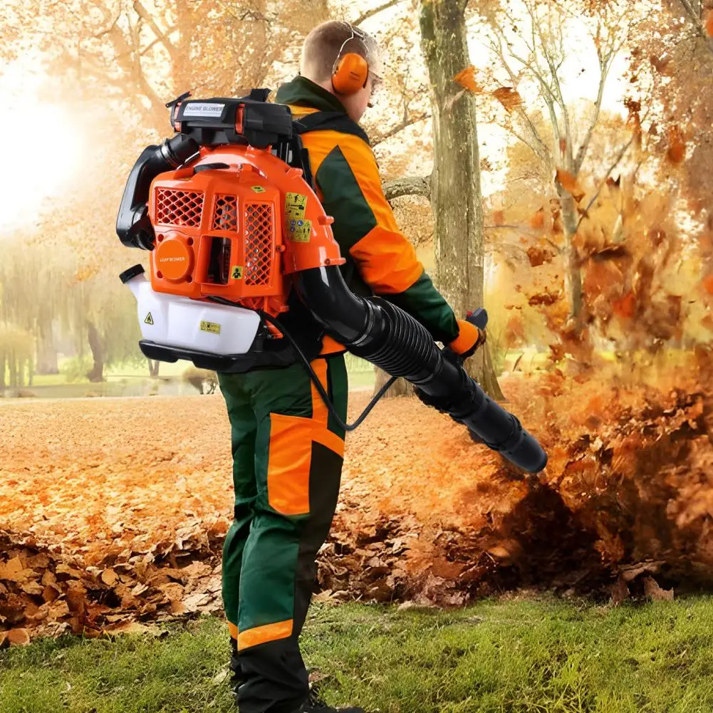 Leaf Blower, 80CC Backpack Gas Leaf Blower 2