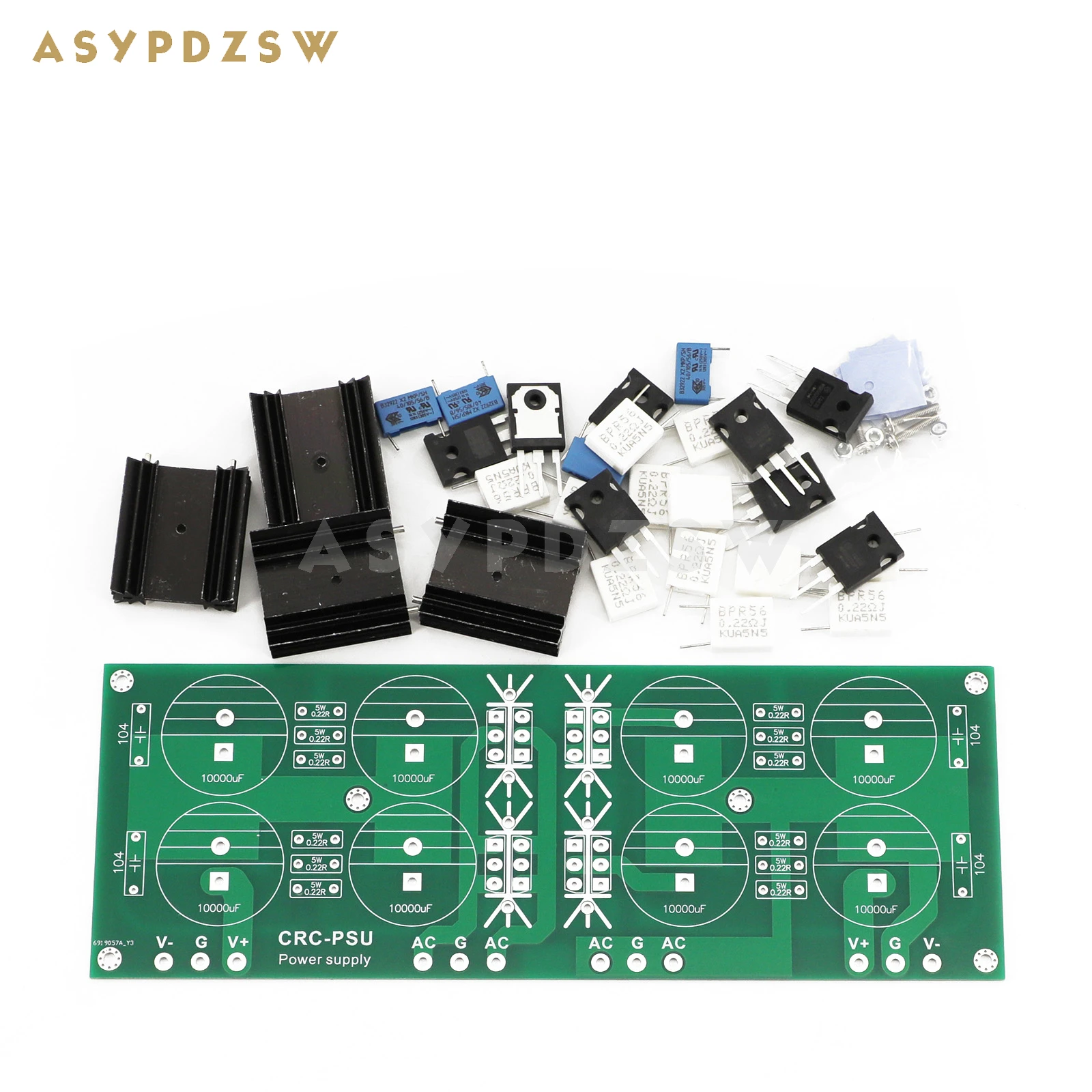 

CRC-PSU класс A усилитель Schottky MBR60200PT выпрямительный фильтр питания DIY Kit (без Главного Фильтра конденсатора)