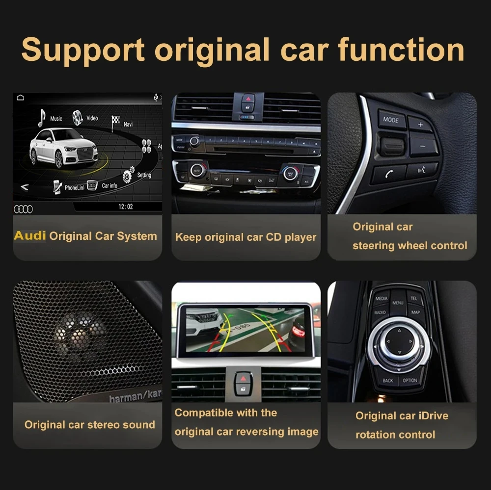 Android 13 Car Radio Video For Audi Q7 4L 2005 - 2015 RHD Multimedia Navigation Bluetooth GPS Auto Carplay 4G WIFI System 10.25