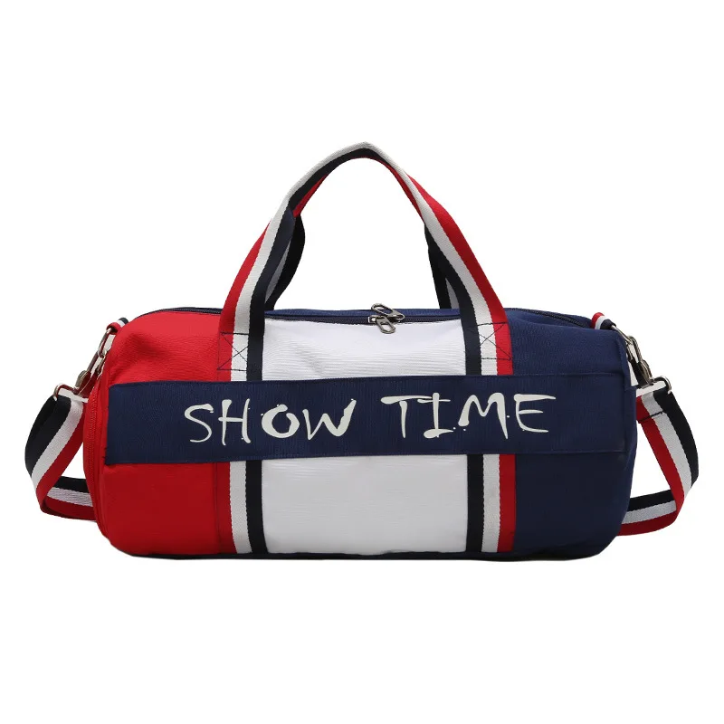 Dry and Wet Separation Fitness Bag, Cylinder, Waterproof, Travel, Portable, Sports, Tassen Tas, Gym Bag