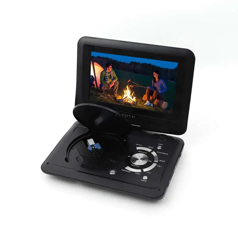 13.9 Inches Portable DVD Player Region-free EVD Player USB Port 270 Degree Rotation Swivel Screen EVD Lecteur DVD New