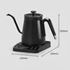 800ml Gooseneck Electric Kettle Jug Hand Brew Coffee Pot Thermo Pot Temperature-Control Heating Water Bottle Smart Teapot 6
